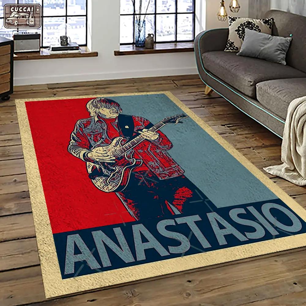 Singer trey anastasio music concert music carpet rectangle area rug ta15 Rectangle Rug