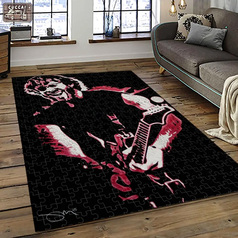 Singer trey anastasio music concert music carpet rectangle area rug ta23 Rectangle Rug