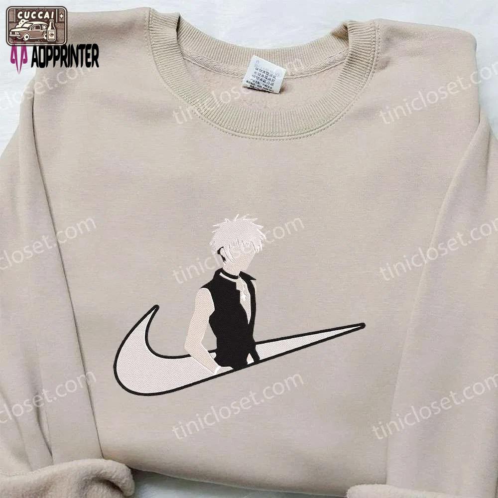 Sōma hatsuharu x nike anime embroidered hoodie & fruits basket shirt nike inspired tee Embroidered Shirt