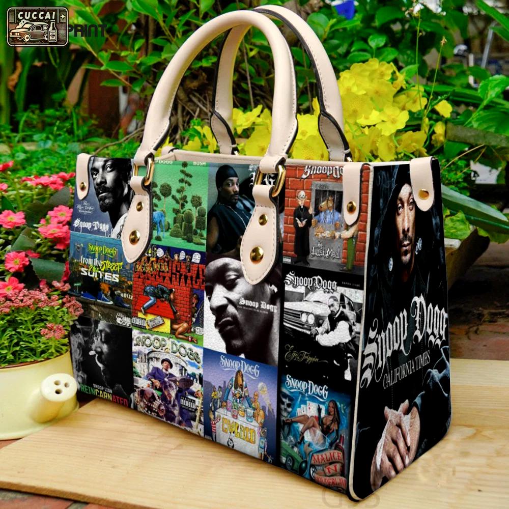 Snoop dogg leather hand bag gift for women’s day: stylish women s day gift (g95) 3477 Women Leather Hand Bag