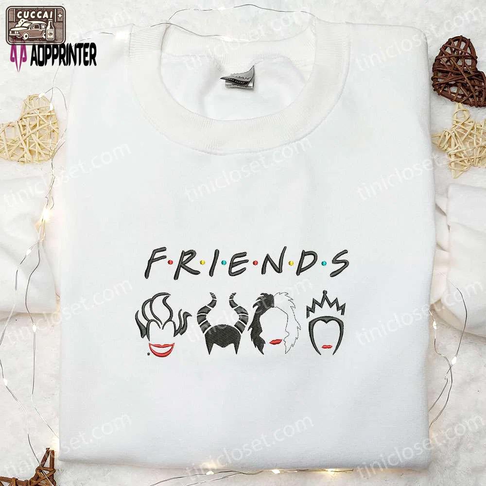 Spooktacular friends halloween sweatshirt & hoodie – best family halloween shirt Embroidered Shirt