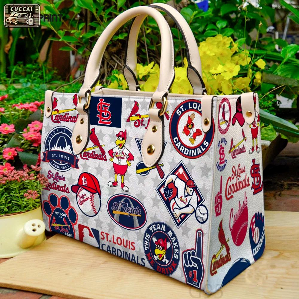 St louis cardinals i0 leather bag g95 976 Women Leather Hand Bag