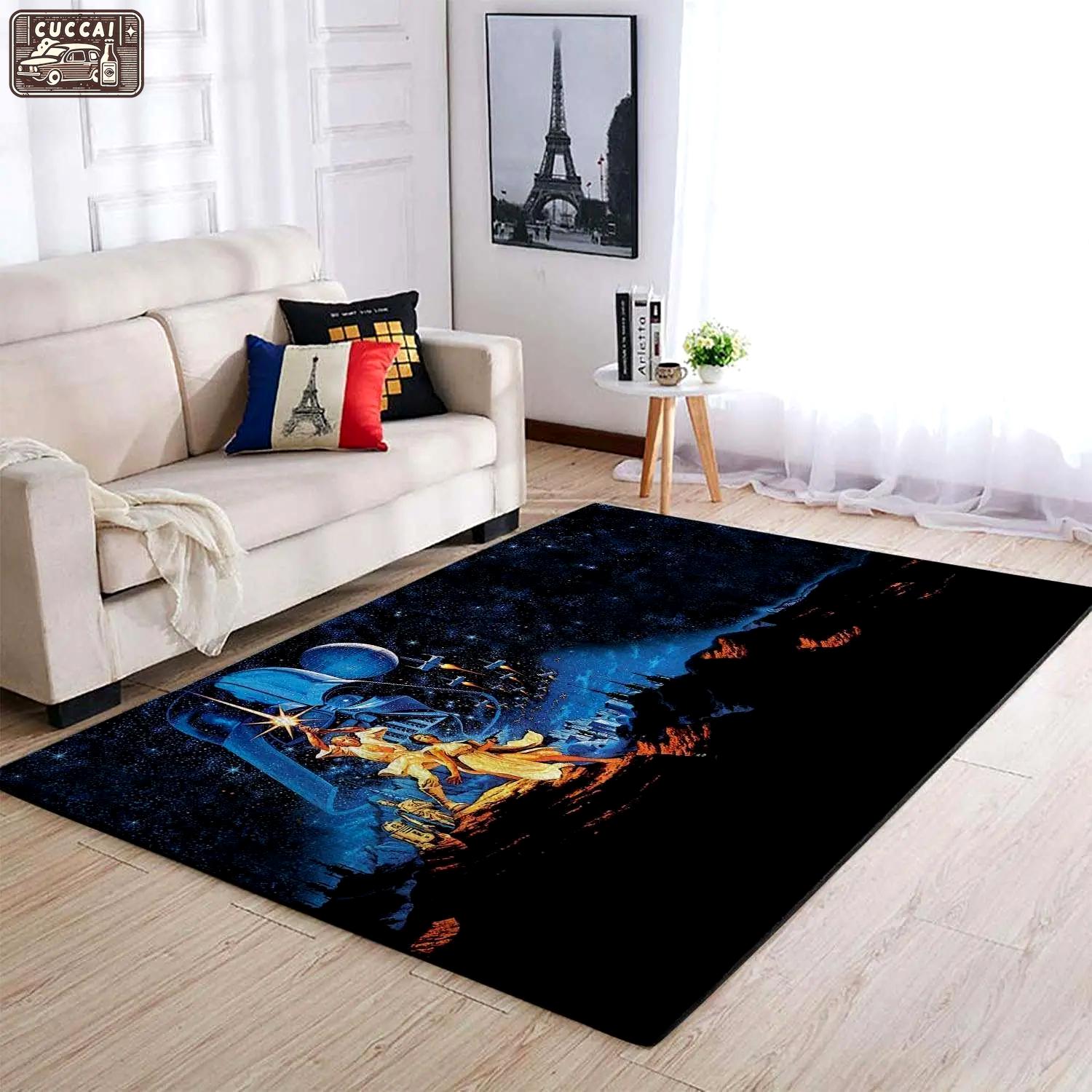 Star wars area rugs movies fans living room carpet sw71201 rug regtangle carpet floor decor home decor Rectangle Rug