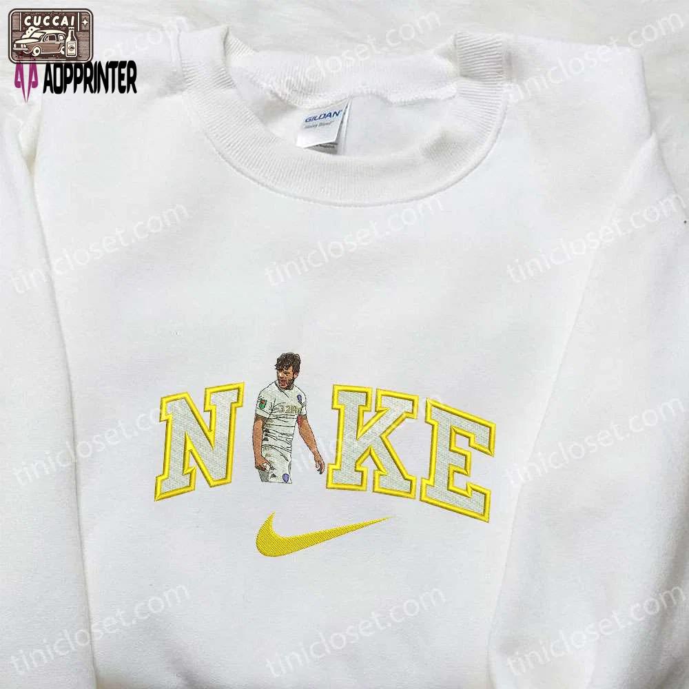 Stylish gaetano berardi x nike embroidered shirt: celebrity-inspired nike-inspired design Embroidered Shirt