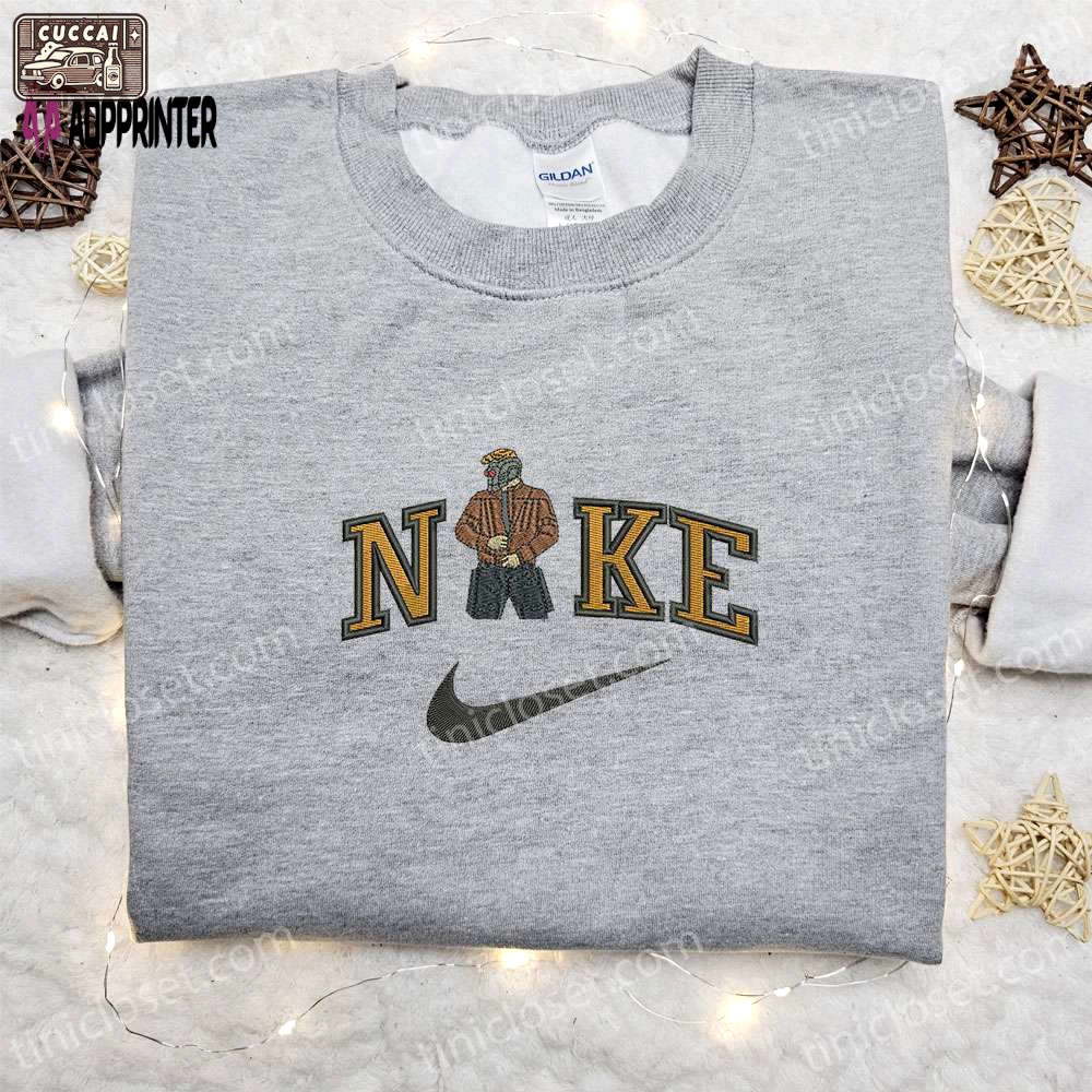 Stylish nike x peter & marvel universe embroidered shirt: inspired t-shirt collection Embroidered Shirt