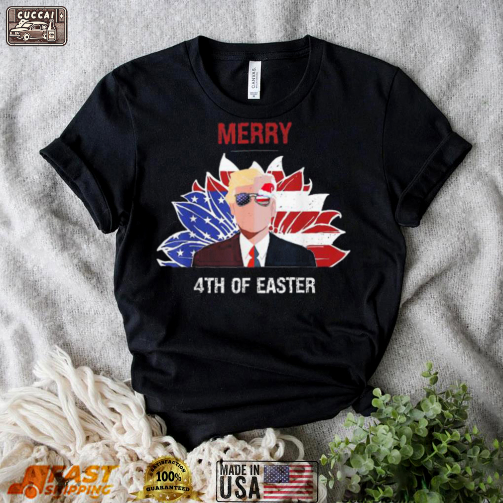 Sunflower santa joe biden and trump merry 4th of easter ugly christmas sweater Christmas Ugly Sweater