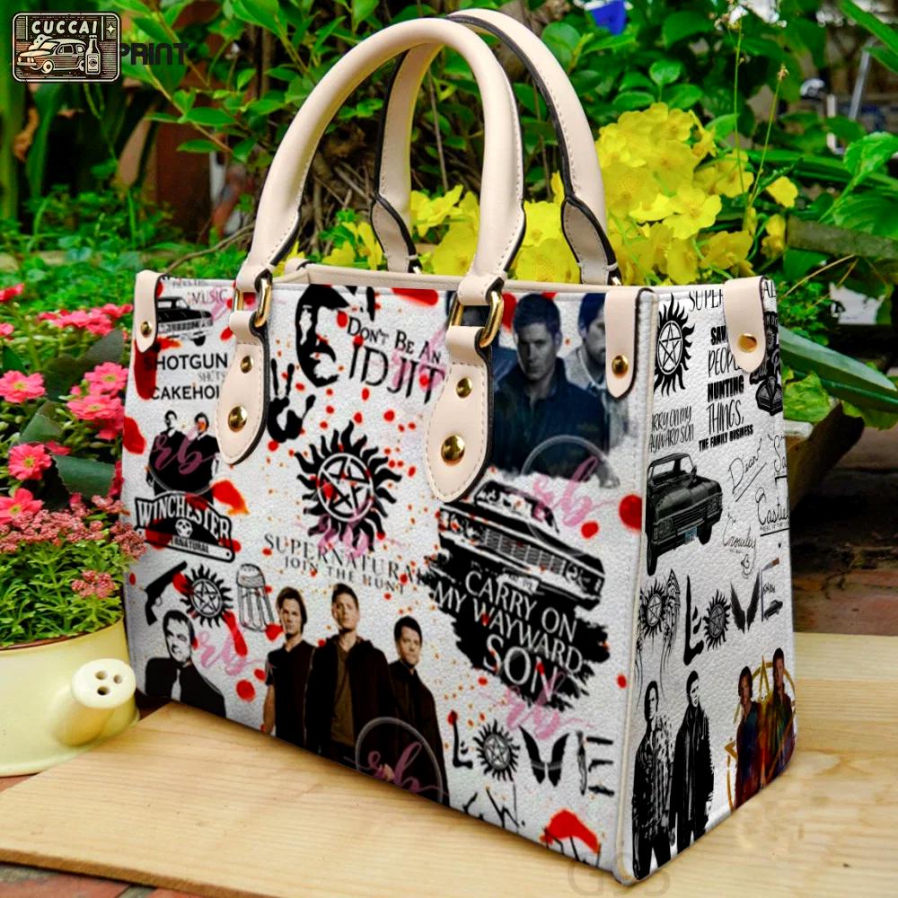 Supernaturalfor women giftand leather bag for women gift 2088 Women Leather Hand Bag