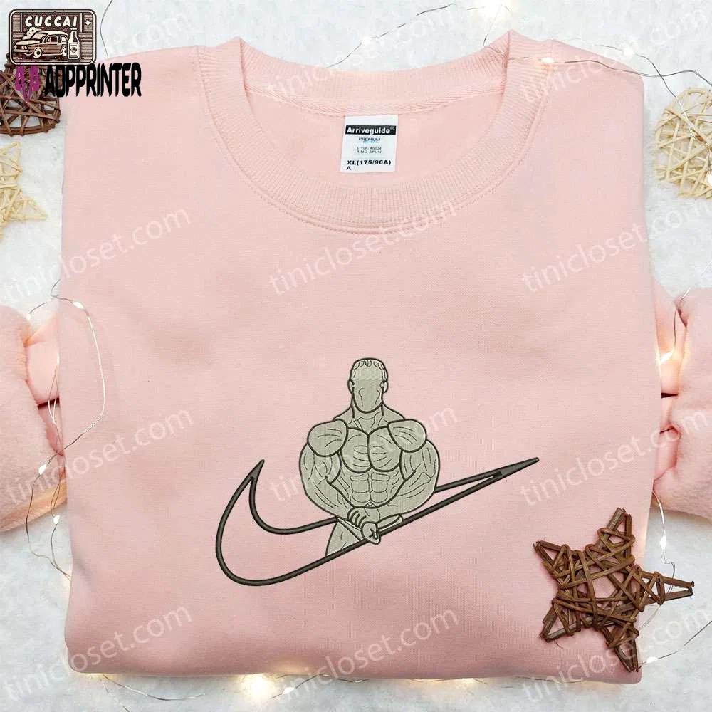 Swoosh x jay cutler embroidered sweatshirt: celebrity shirt – best gift ideas for all occasions Embroidered Shirt