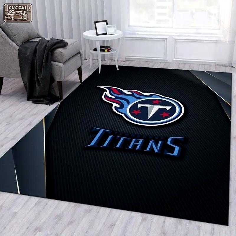 Tennessee titans american nfl 21 area rug living room and bed room rug Rectangle Rug