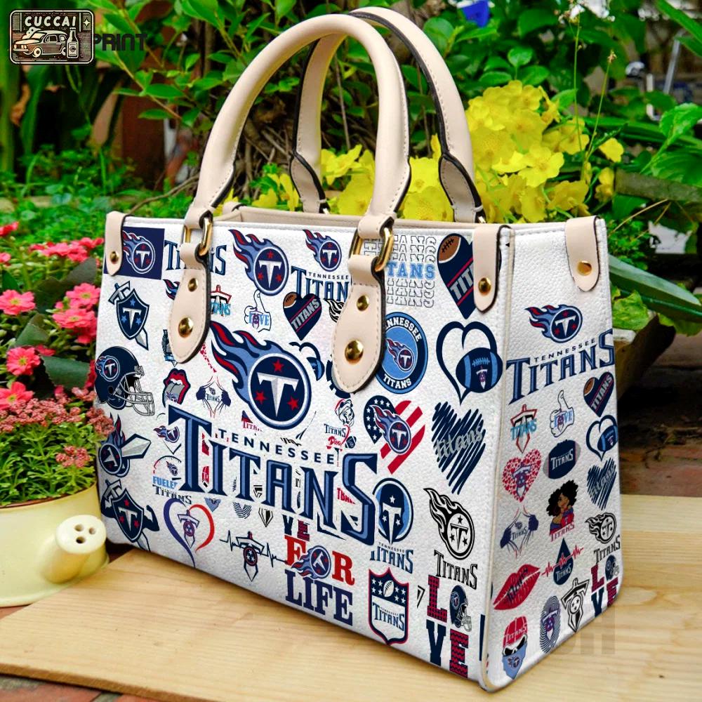 Tennessee titans lover leather bag for women gift 2105 Women Leather Hand Bag