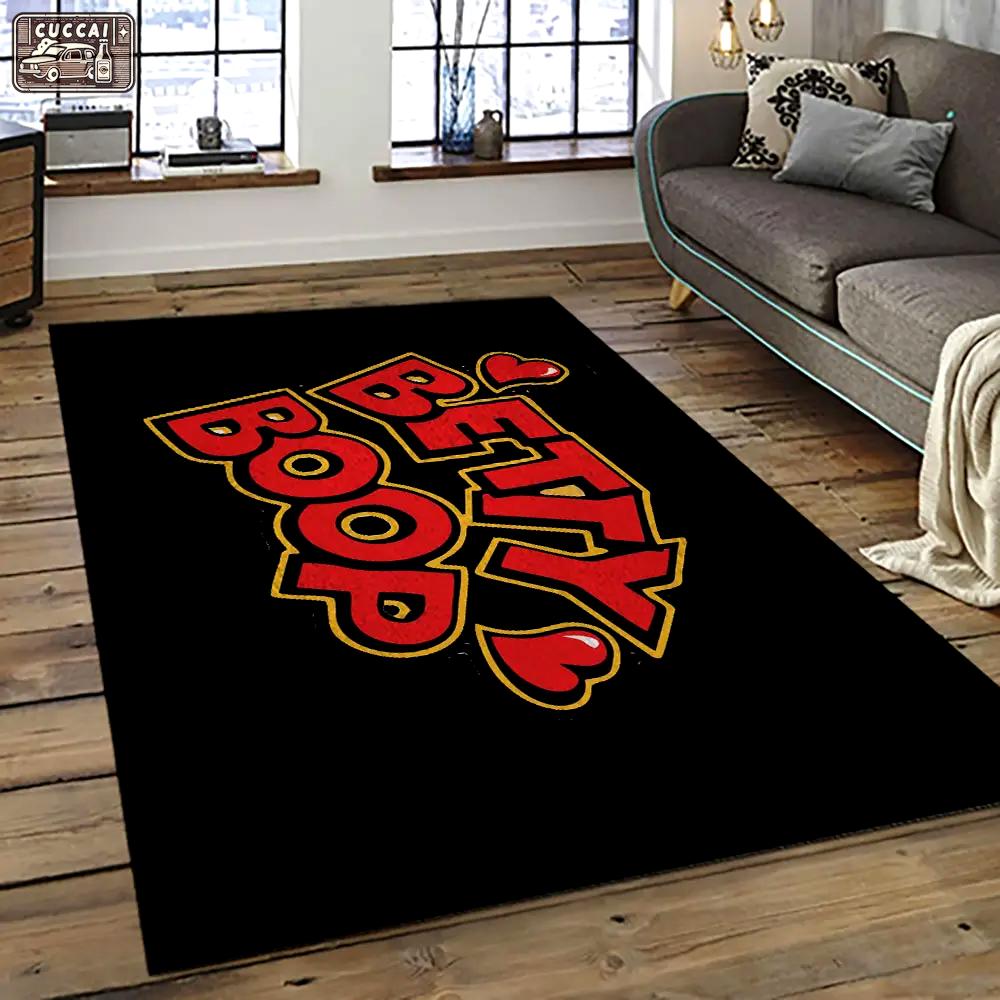 The best of betty boop cartoon character carpet area rug home decor gift best present for friends bobb2 Rectangle Rug