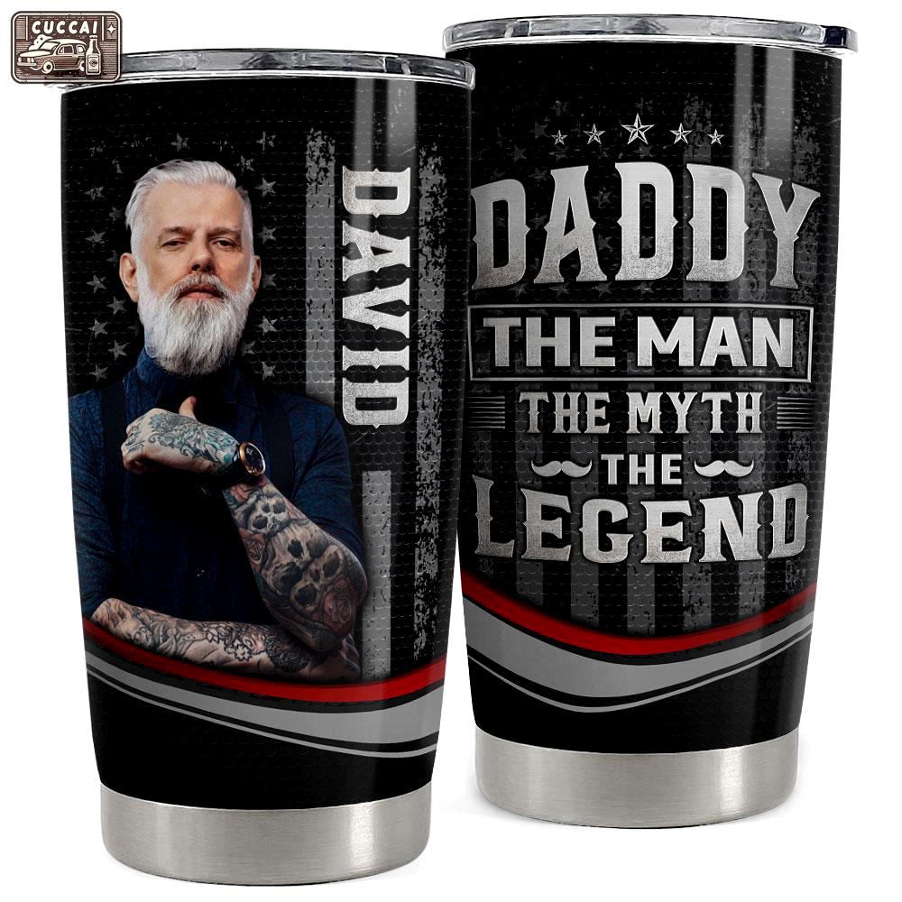 The man the myth the legend personalized tumbler cup Personalized Tumbler