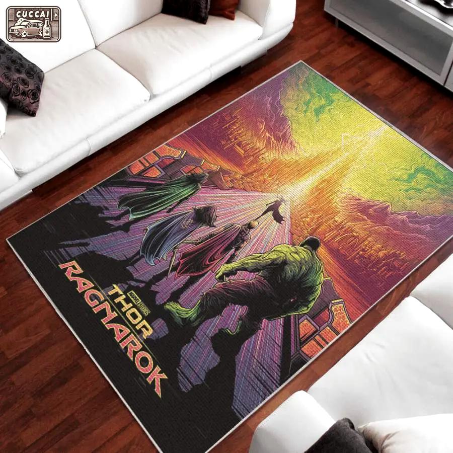 Thor ragnarok area rug living room rug home decor home decor bedroom living room decor Rectangle Rug