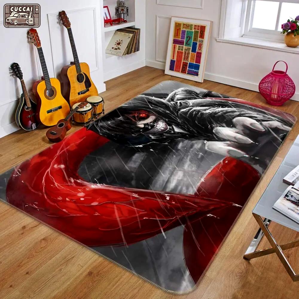 Tokyo ghoul anime 16 area rug living room and bed room rug rug regtangle carpet floor decor home decor Rectangle Rug