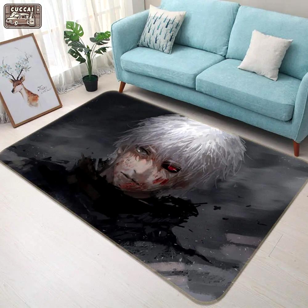 Tokyo ghoul anime 26 area rug living room and bed room rug rug regtangle carpet floor decor home decor Rectangle Rug