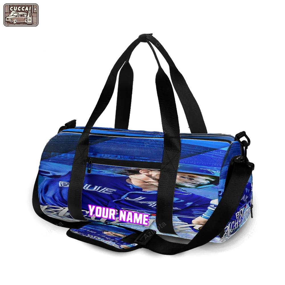 Toronto blue jays bo bichette1 personalized name travel bag gym bag 2477 Travel Bag