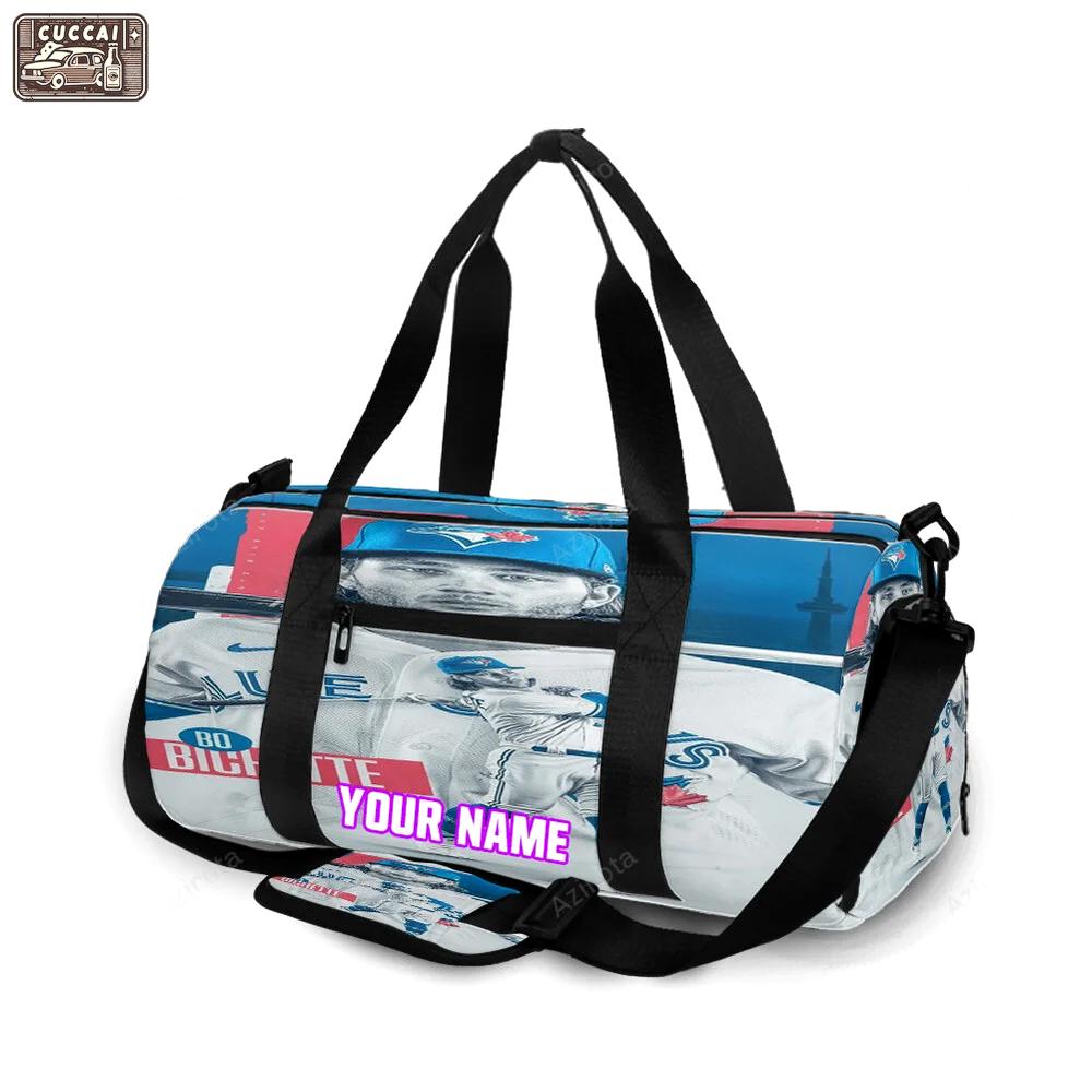 Toronto blue jays bo bichette7 personalized name travel bag gym bag 2532 Travel Bag