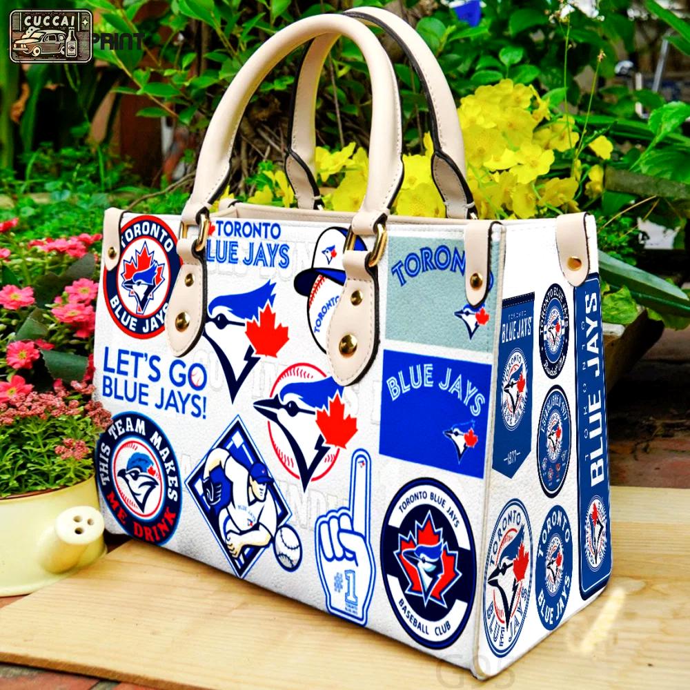 Toronto blue jays leather bag for women gift 1212 Women Leather Hand Bag