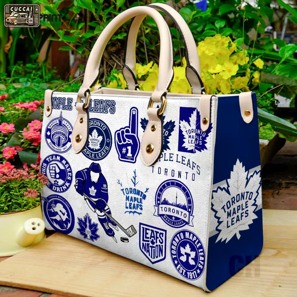 Toronto maple leafs hand leather bag for women gift 1052 Women Leather Hand Bag
