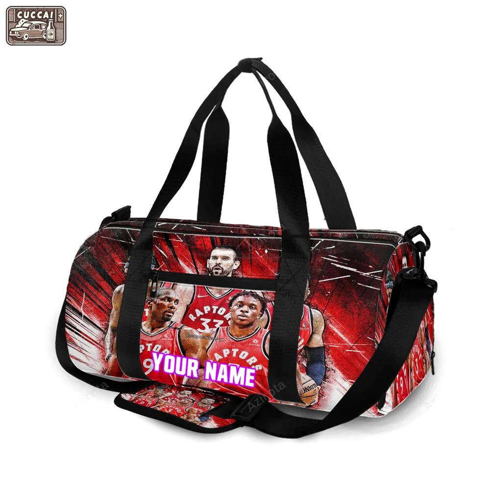 Toronto raptors all players4 personalized name travel bag gym bag 2561 Travel Bag