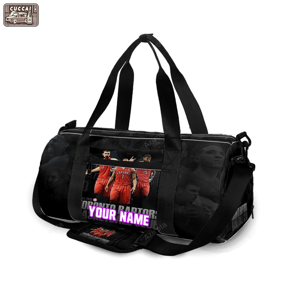 Toronto raptors all players5 personalized name travel bag gym bag 2410 Travel Bag