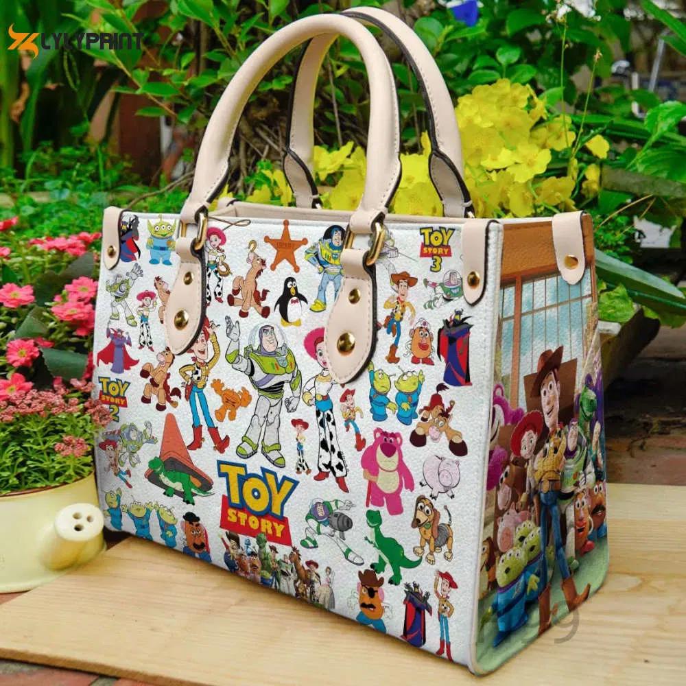 Toy story leather handbag gift for women 4182 Women Leather Hand Bag
