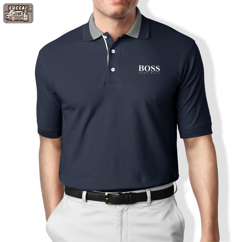 Upgrade your style with hugo boss premium polo shirt trending outfit 2023 55 Polo Shirt