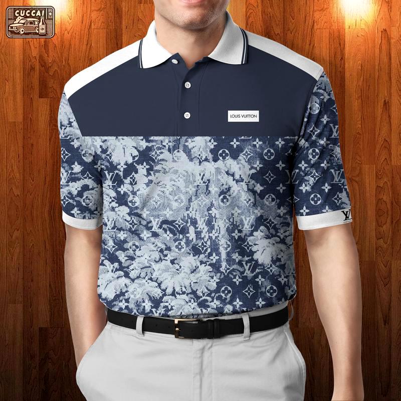 Upgrade your style with louis vuitton lv premium polo shirt trending outfit 2023 2 Polo Shirt