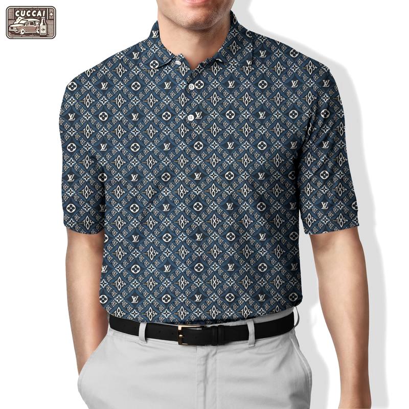 Upgrade your style with louis vuitton lv premium polo shirt trending outfit 2023 7 Polo Shirt