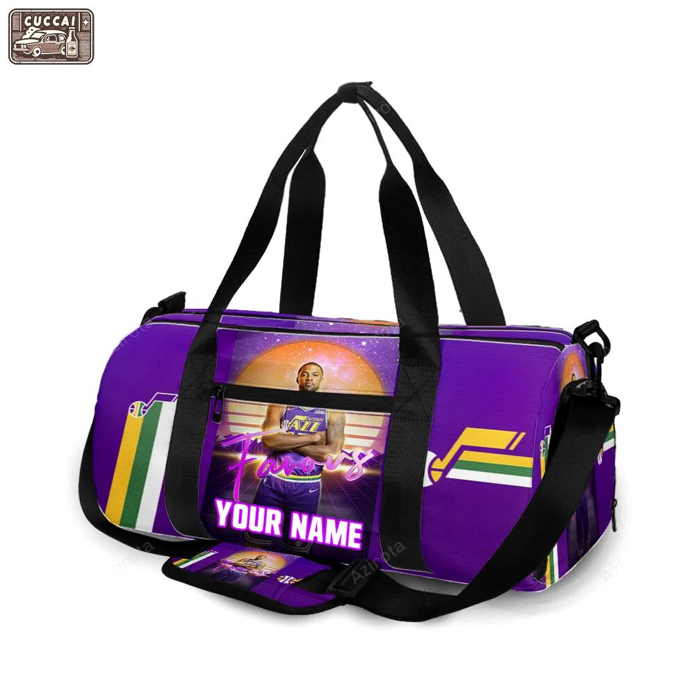 Utah jazz player v24 personalized name travel bag gym bag 2428 Travel Bag