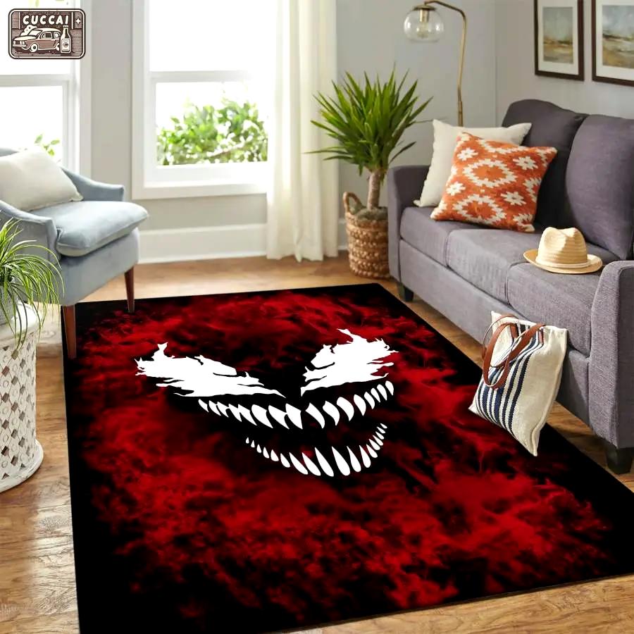 Vernom marvel movie doormat area rug living room rug home decor Rectangle Rug