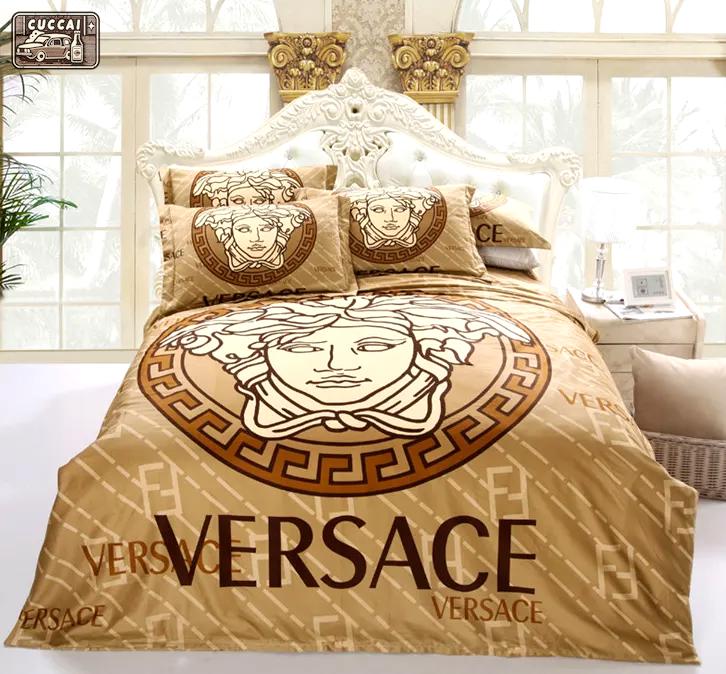 Versace logo luxury brand high-end bedding set home decorations for home best luxury bed sets gift Bedding Sets