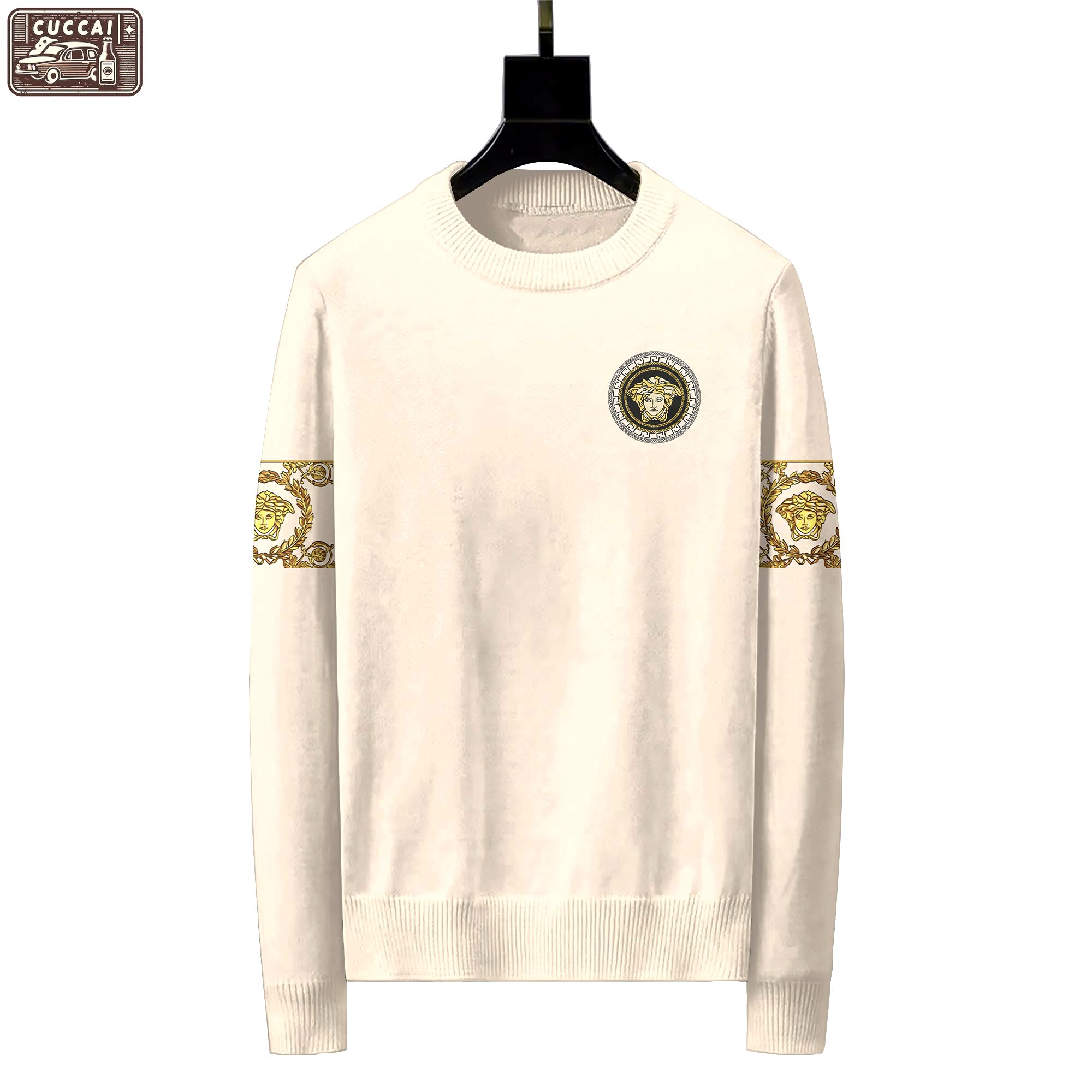 Versace luxury ugly sweater for winter hot 2024  style 694 Christmas Ugly Sweater