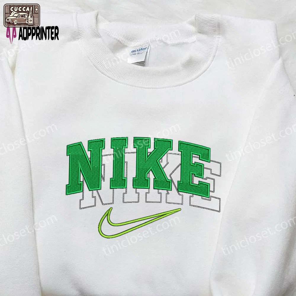Vintage nike embroidered sweatshirt & shirt: best birthday gift ideas Embroidered Shirt