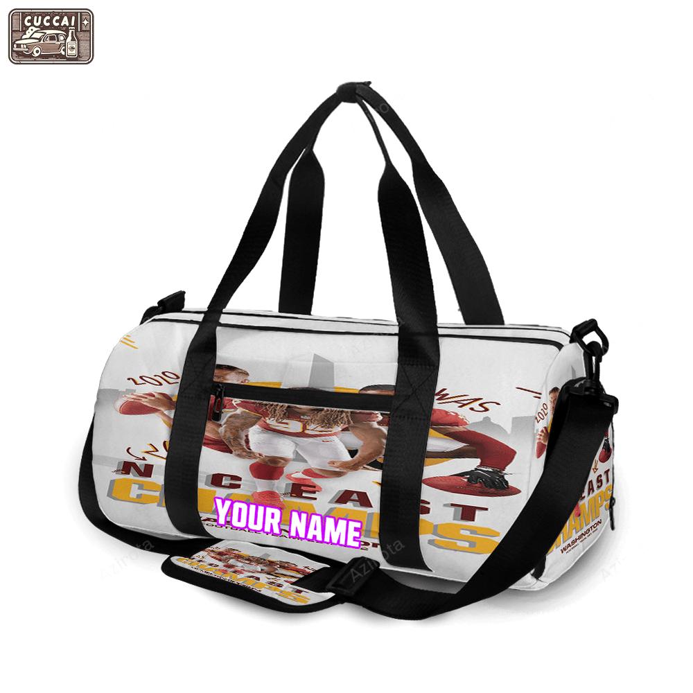 Washington football team all players4 personalized name travel bag gym bag 831 Travel Bag