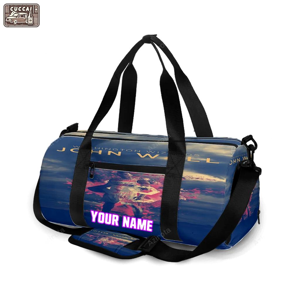 Washington wizards john wall9 personalized name travel bag gym bag 2635 Travel Bag