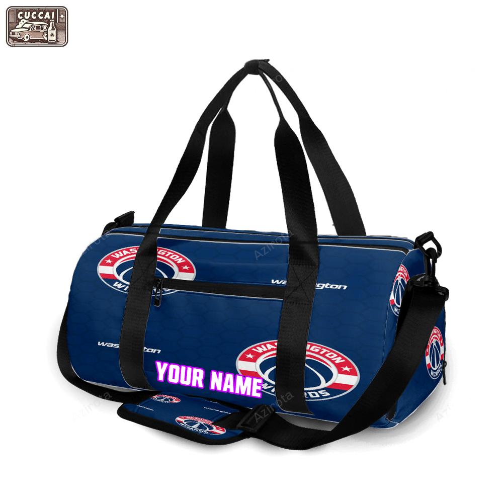 Washington wizards2 personalized name travel bag gym bag 2632 Travel Bag