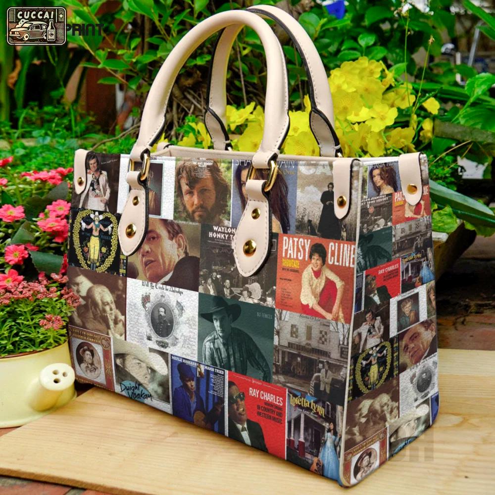 Western leather bag for women gift 1087 Women Leather Hand Bag