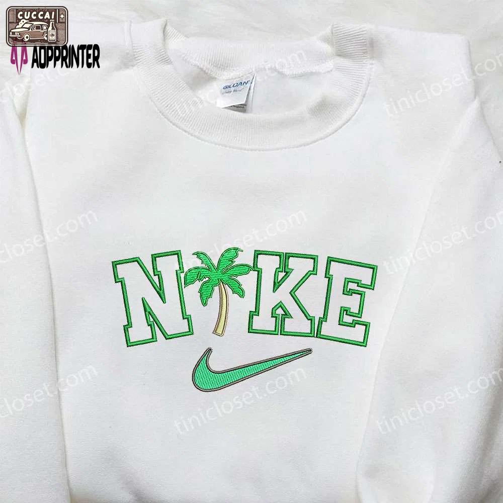 Whitegan estampa x nike embroidered shirt: custom gift for son stylish nike shirt Embroidered Shirt