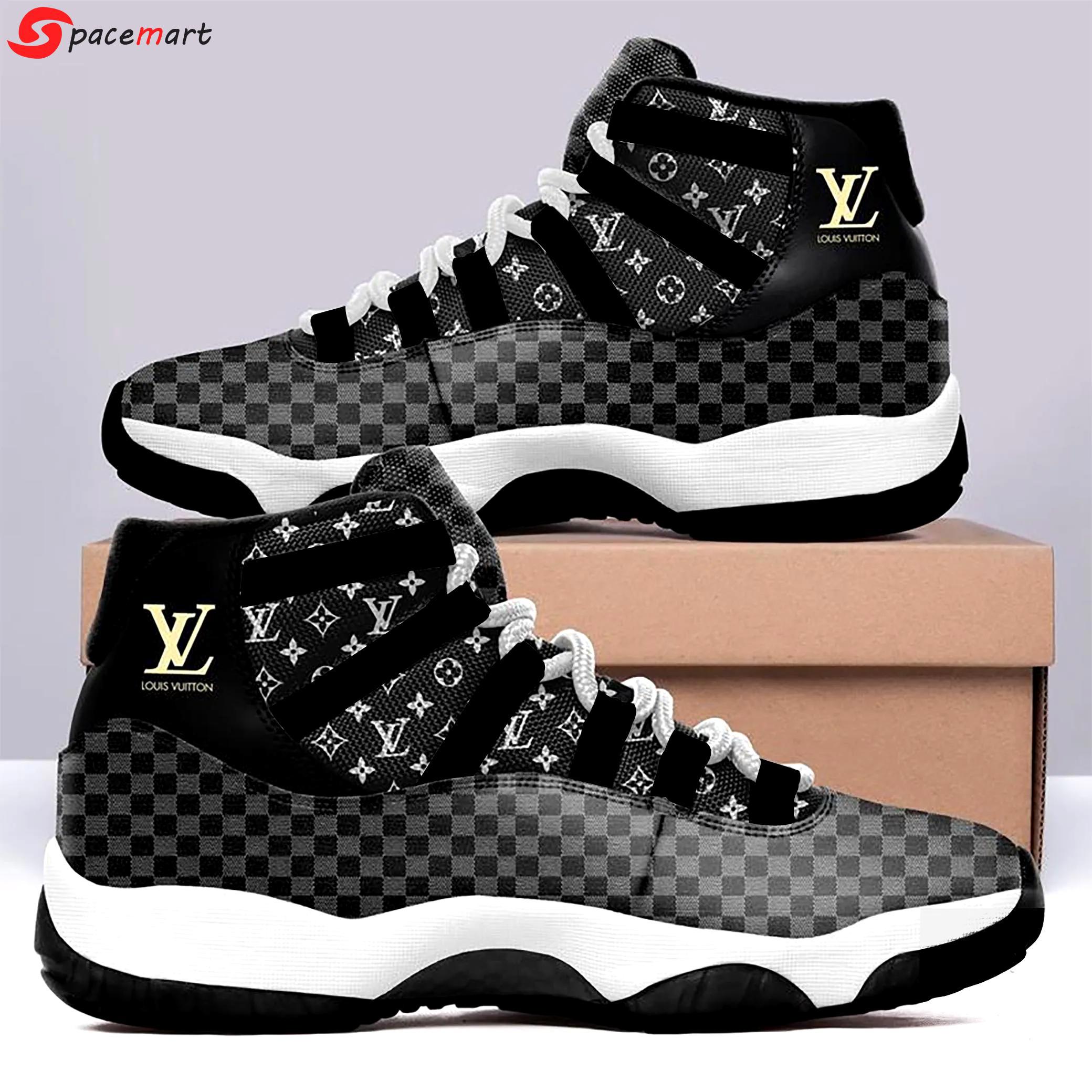 Air jordan 11 sneakers shoes - louis vuitton lv black monogram best gifts for men women with full size sport shoes Air Jordan 11