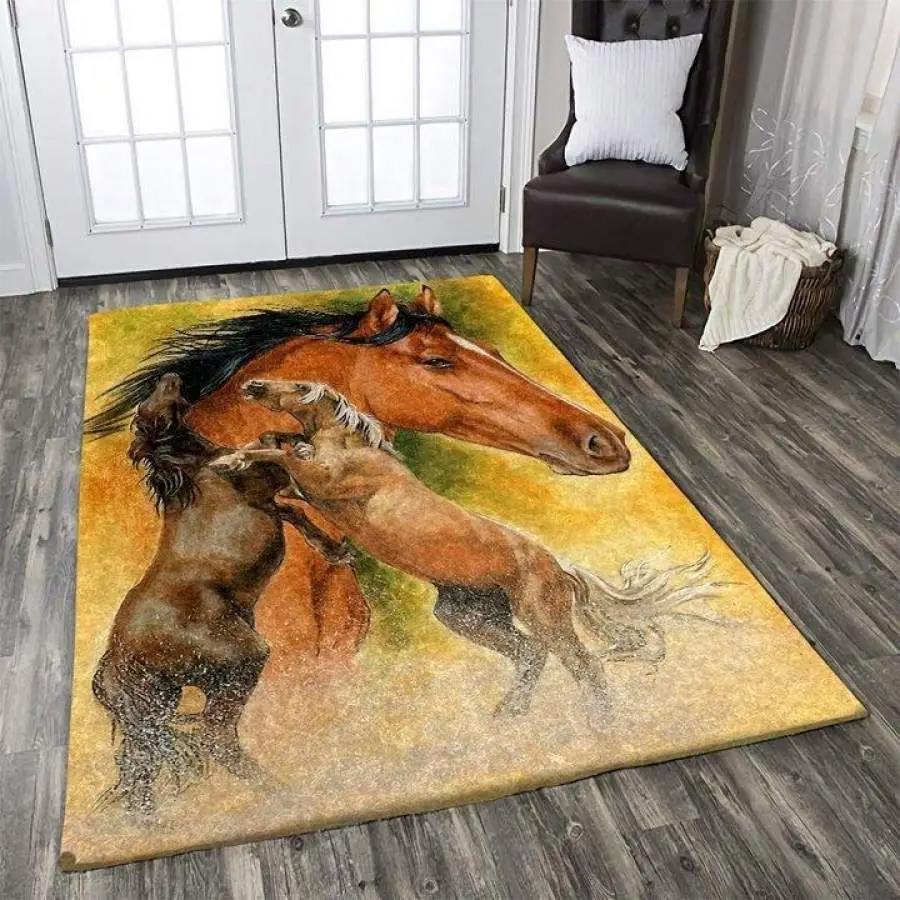 Apple fractions area rug living room rug home decor Rectangle Rug