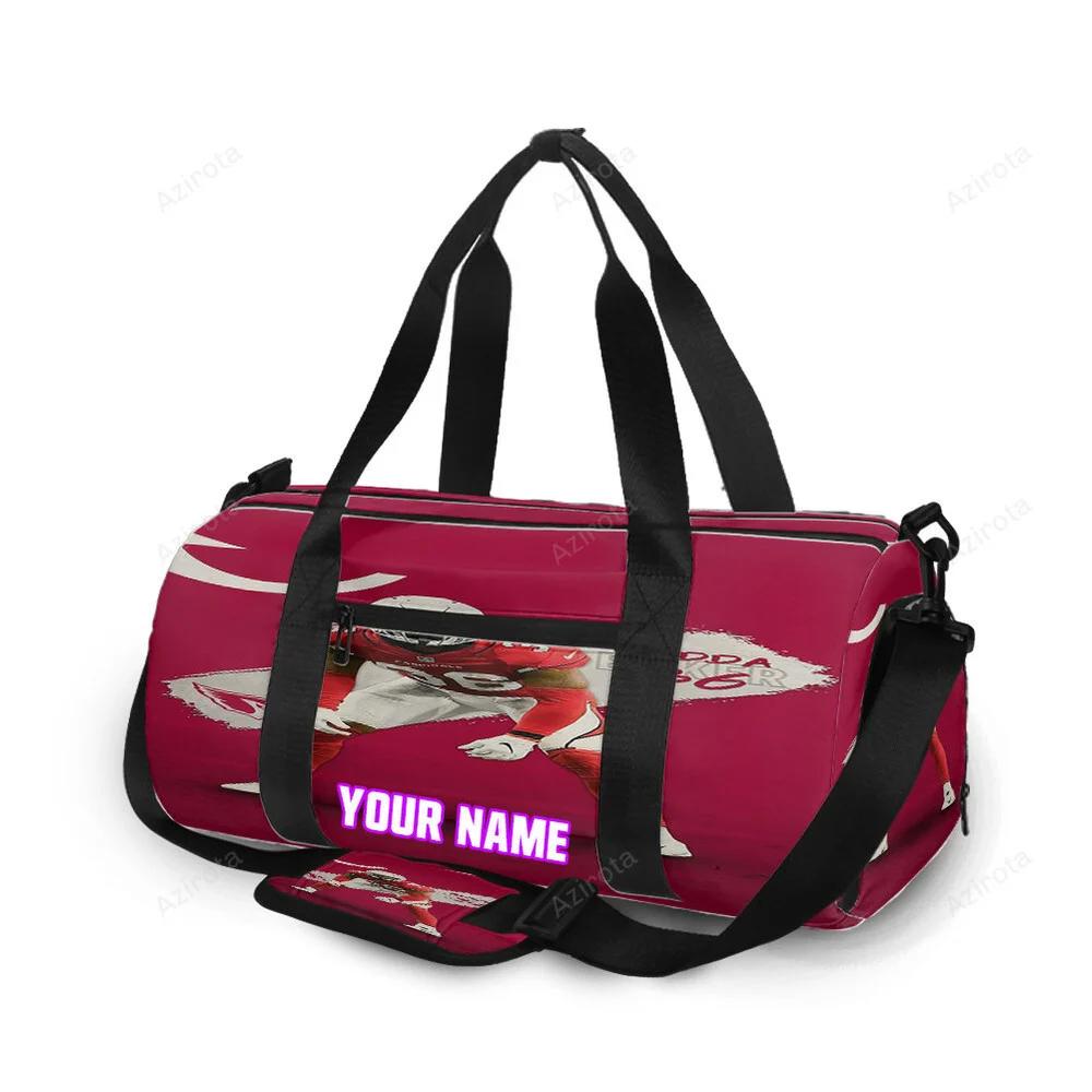 Arizona cardinals budda baker1 personalized name travel bag gym bag 1984 Travel Bag
