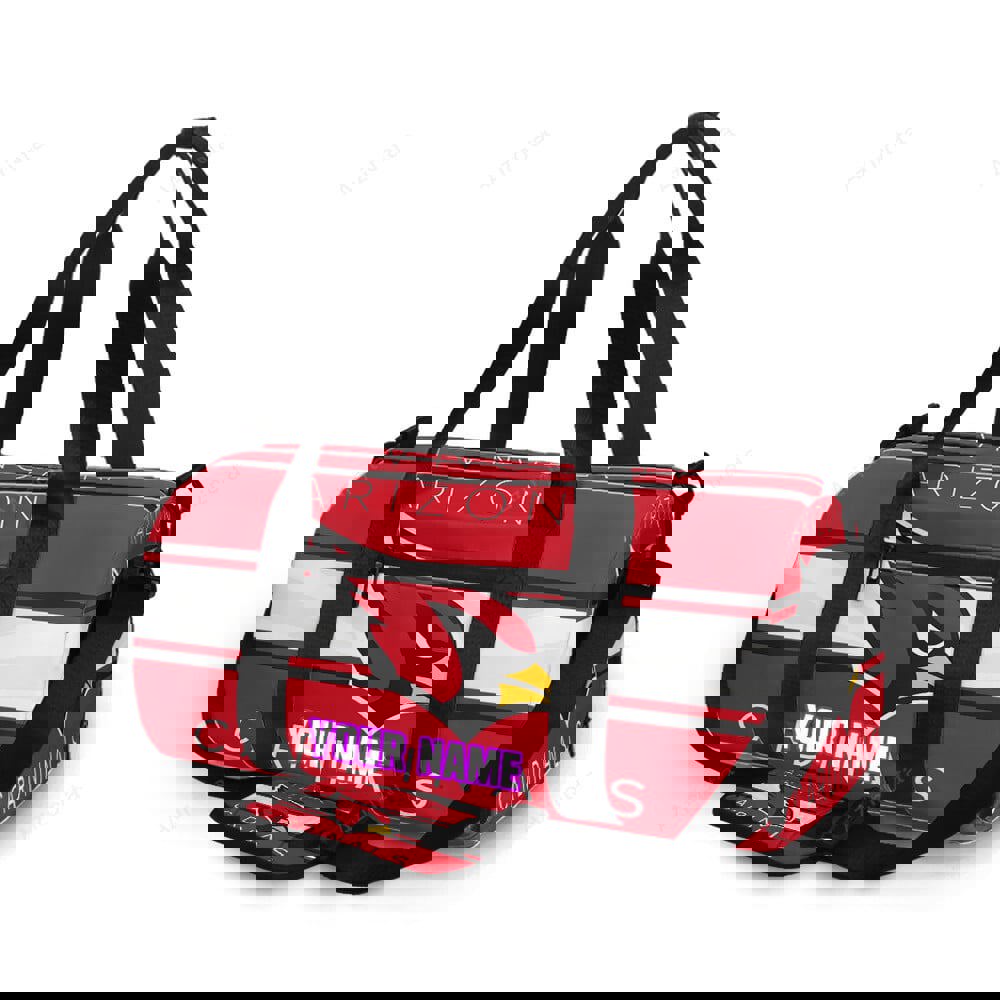 Arizona cardinals logo v10 personalized name travel bag gym bag 1968 Travel Bag