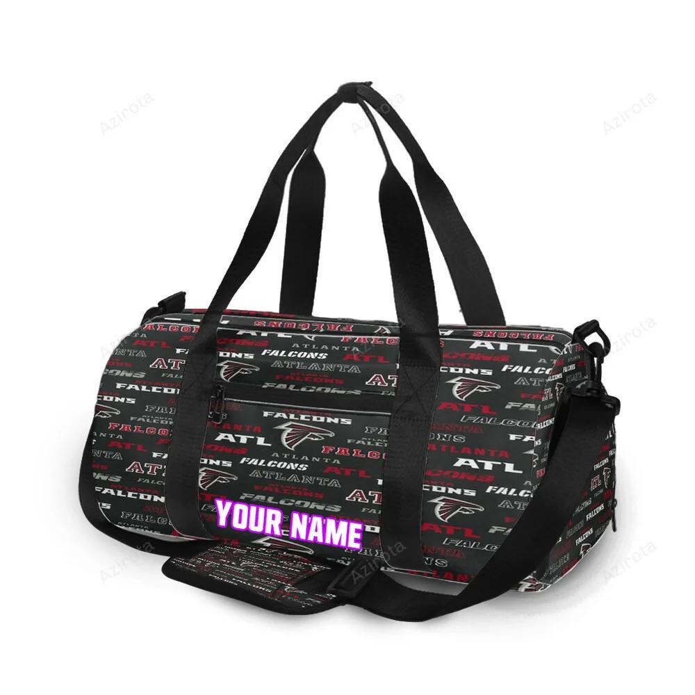 Atlanta falcons logo10 personalized name travel bag gym bag 1455 Travel Bag