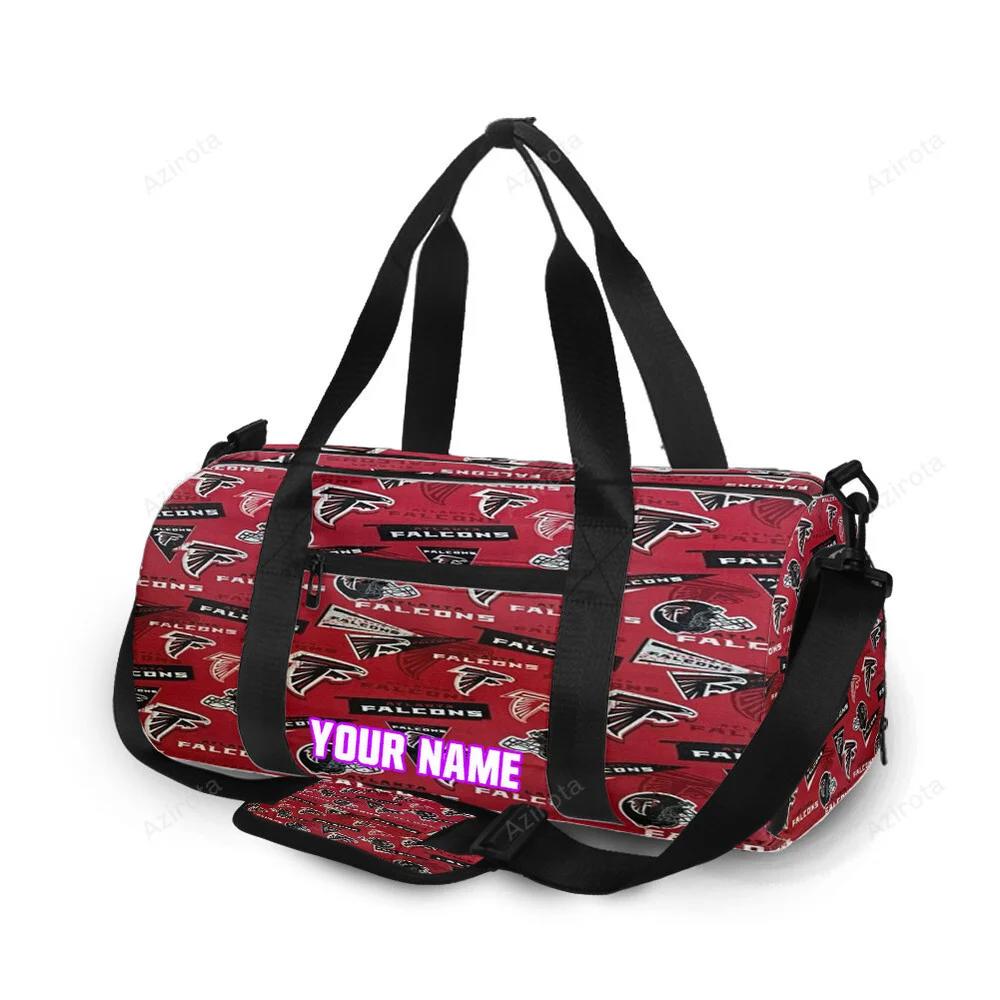 Atlanta falcons logo8 personalized name travel bag gym bag 1270 Travel Bag