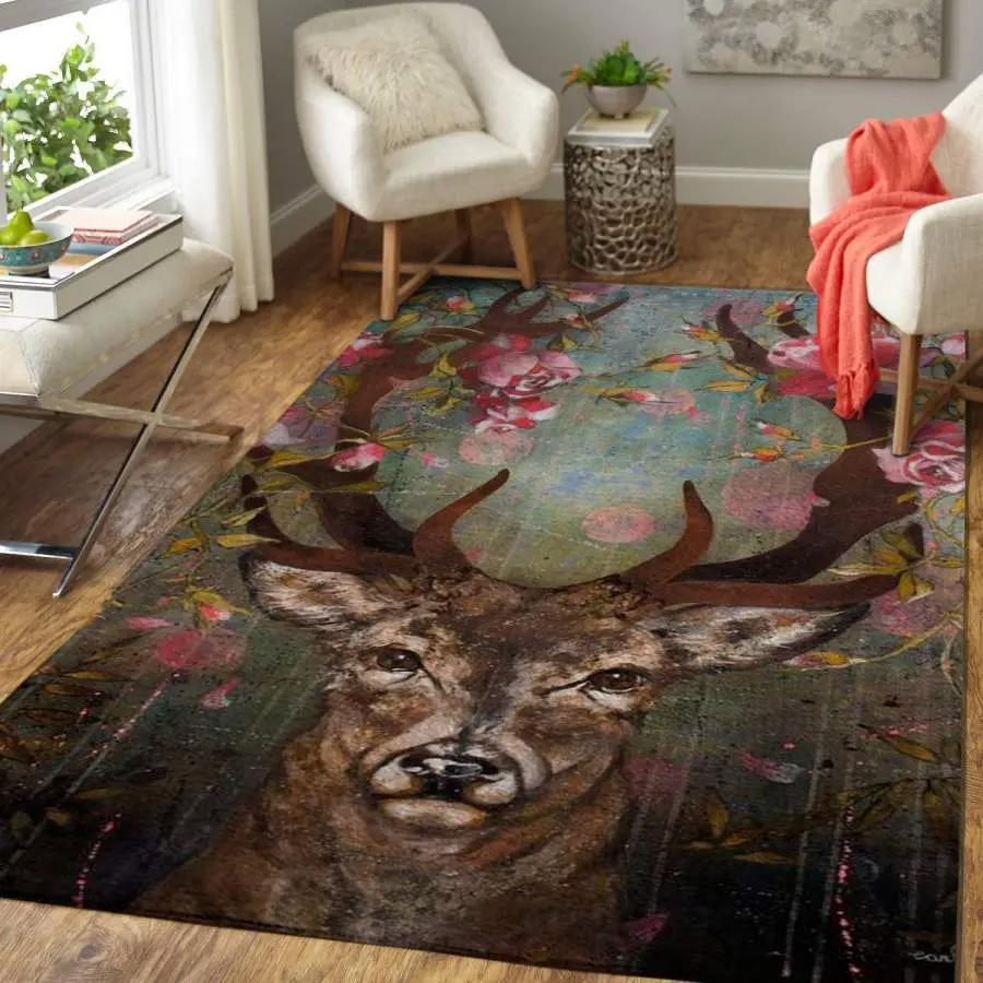 Badminton print pattern area rug living room rug home decor Rectangle Rug