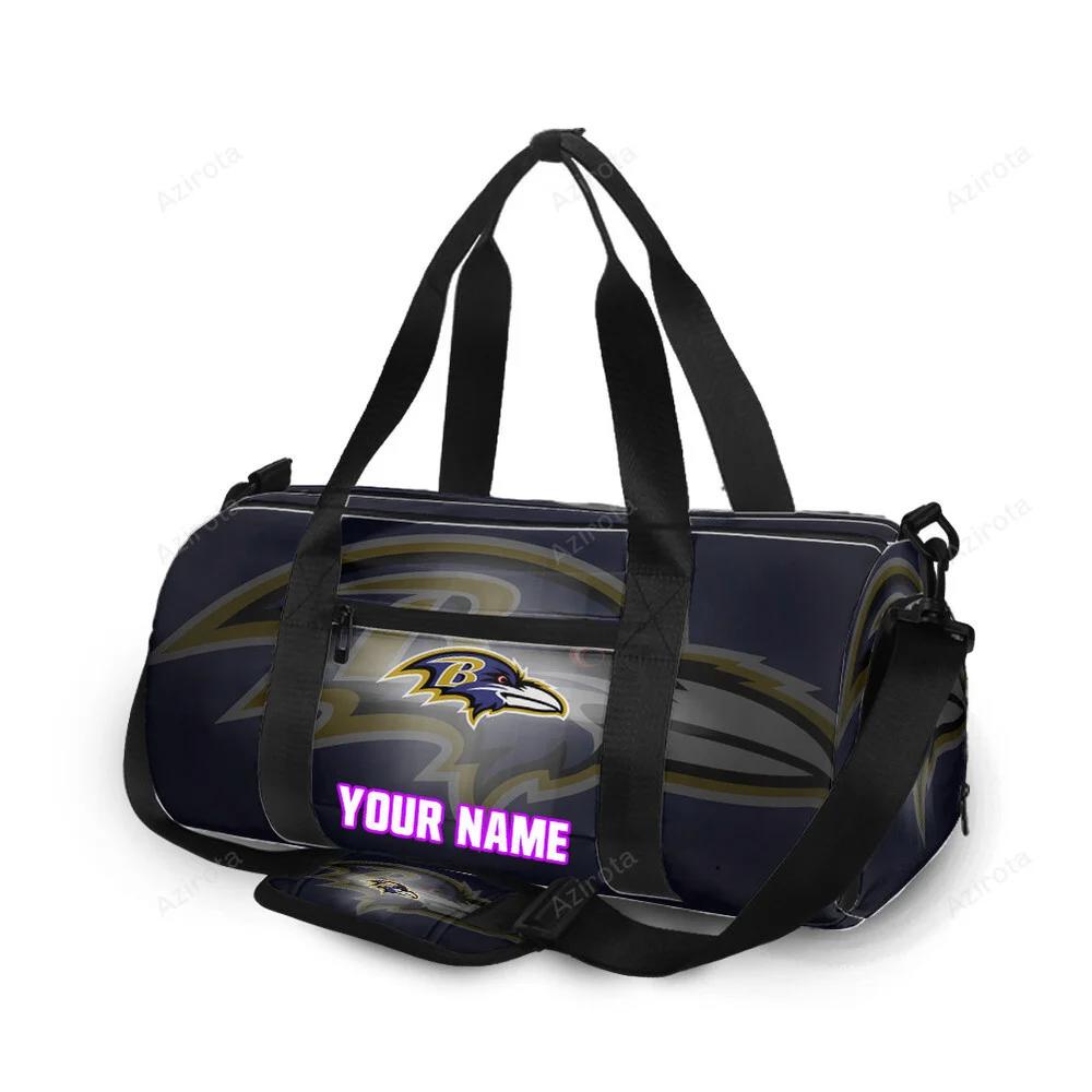 Baltimore ravens logo7 personalized name travel bag gym bag 1528 Travel Bag