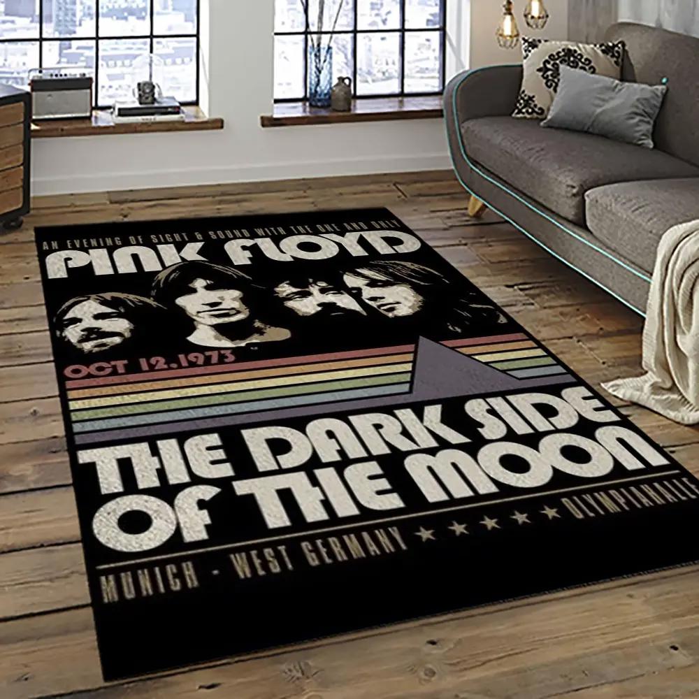 Band pink floyd music carpet rectangle area rug for living room bedroom decor pfo58 Rectangle Rug