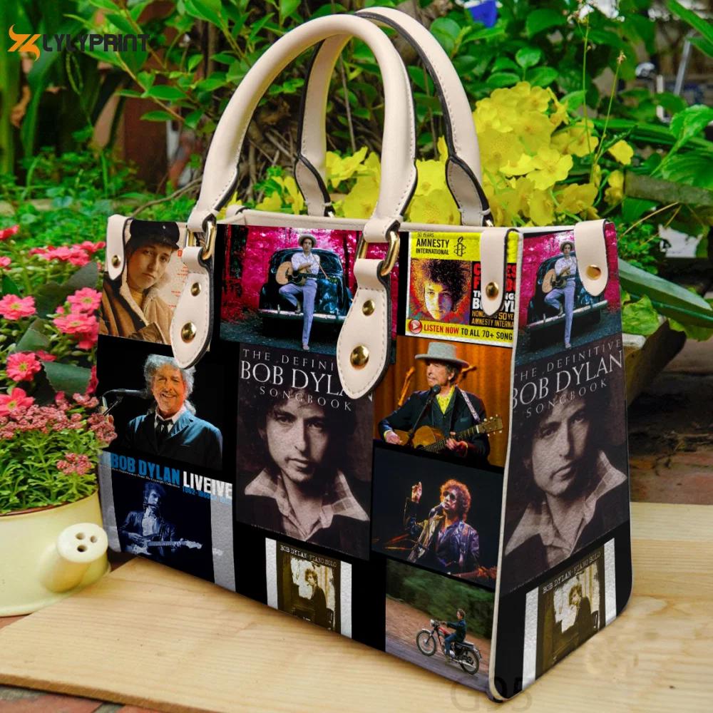 Bob dylan leather bag for women gift 845 Women Leather Hand Bag