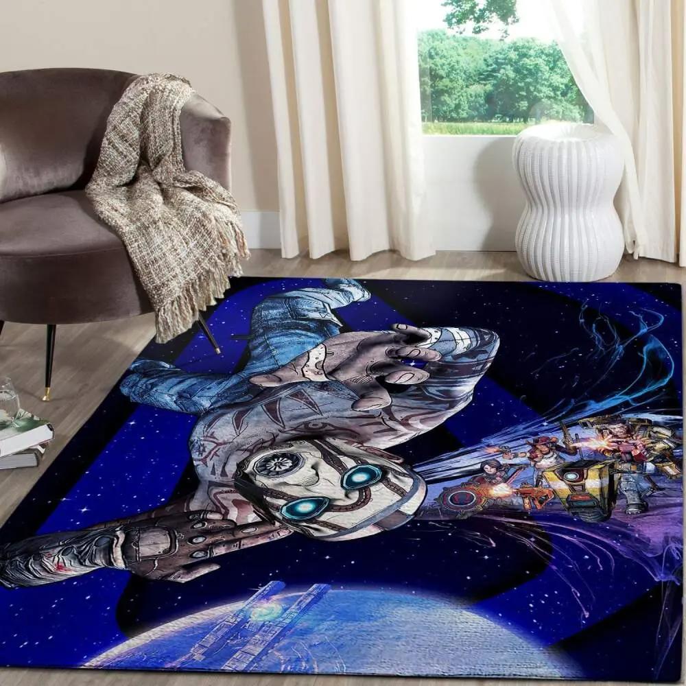 Borderlands galaxy gaming area rugs living room carpet fn140116 rug regtangle carpet floor decor home decor Rectangle Rug
